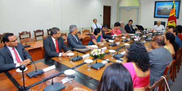 புதிய இலங்கைத் தூதுவர்களுக்கும் பிரதமருக்கும் இடையில் விசேட சந்திப்பு
