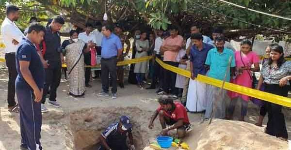 மனித எலும்புகூடு கண்டுபிடிப்பு
