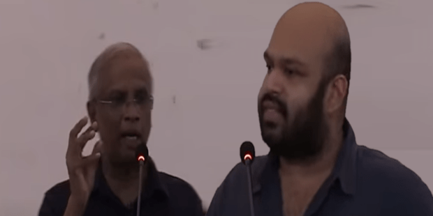 சுமந்திரனும் மொட்டை சங்கியனும் கூவல் வீடியோ