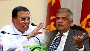 மைத்திரி ரணில் தேர்தலில் மோதல்