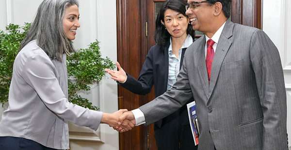 ஐ நா பிரதிநிதியுடன் ஜனாதிபதி செயலாளர் சந்திப்பு