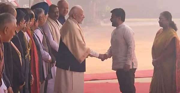 இந்தியா சென்றுள்ள ஜனாதிபதி அநுரகுமார திசாநாயக்கவுக்கு சிறப்பு வரவேற்பு