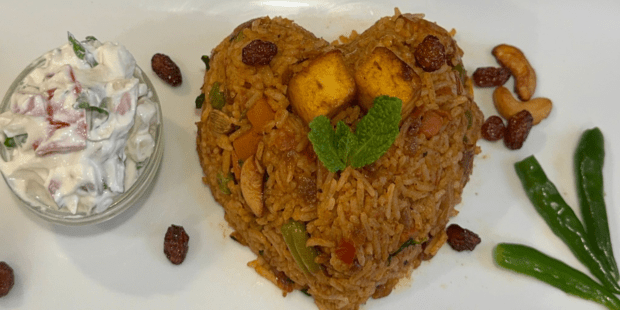 பன்னீர் மரக்கறி பிரியாணி