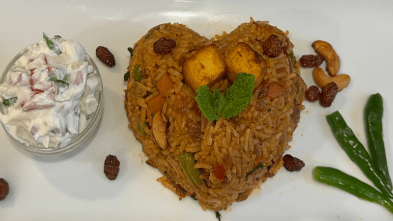 பன்னீர் மரக்கறி பிரியாணி