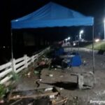 கடைகளை எரித்த மர்ம ஆசாமி