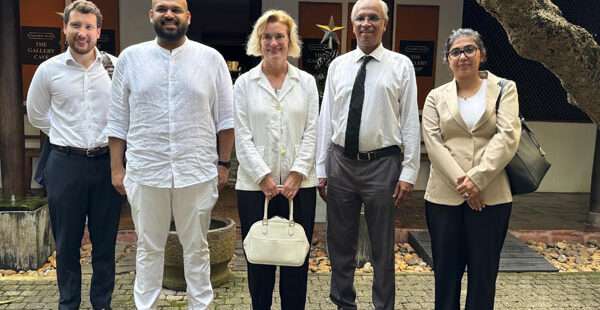 நோர்வே தூதருடன் சாணக்கியன் சுமந்திரன்