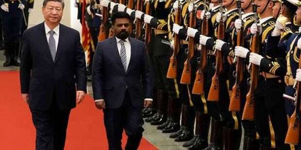 நான்கு நாள் அரசுமுறைப் பயணமாக சீனா சென்றுள்ள ஜனாதிபதி