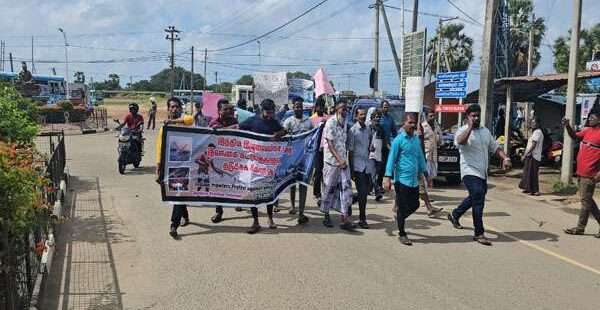 இந்திய மீனவர்களை கட்டுப்படுத்துமாறு கோரி மாபெரும் போராட்டம்