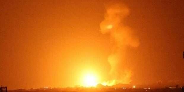 சிரியா மீது இஸ்ரேல் வான்வழி மற்றும் தரைவழி தாக்குதல்