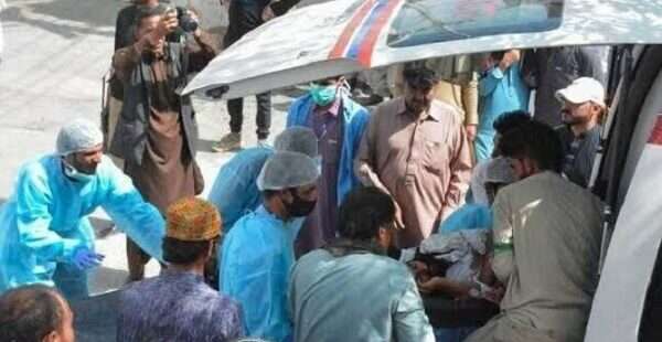 பாகிஸ்தான் குண்டுவெடிப்பில் 22 பேர் காயம்