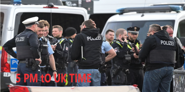 12பேர் காயம் ஜேர்மனியில் கத்திவெட்டு