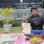 மாம்பழம் விற்ற பட்டதாரி ஆளுநர் செயலகம் பரபரப்பு