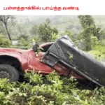 பள்ளத்தாக்கில் பாய்ந்த வண்டி