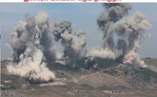 இஸ்ரேல் படைகள் கடும் தாக்குதல்