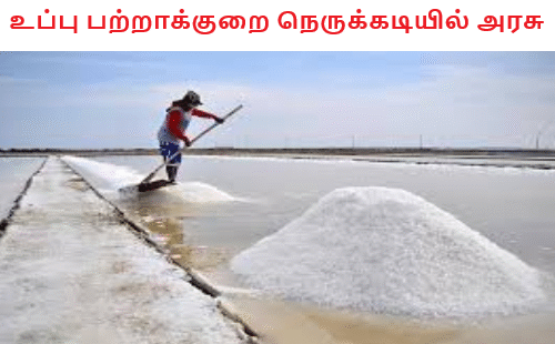 உப்பு பற்றாக்குறை நெருக்கடியில் அரசு