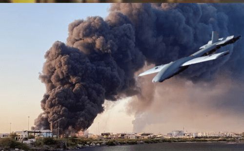 எரிகிறது விமான நிலையம்