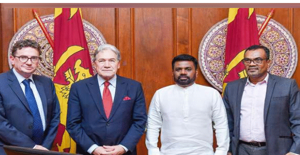 நியூசிலாந்து பிரதிப்பிரதமருடன் அனுரா சந்திப்பு