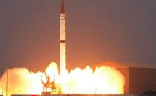 இந்தியாவை மிரட்டிய பாகிஸ்தான் ஏவுகணை