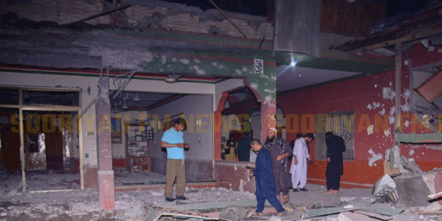 இந்தியா பாகிஸ்தான் மீது ஏவுகணைதாக்குதல்