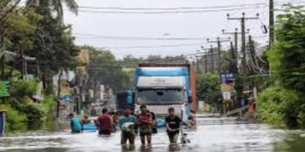 வெள்ளத்தில் மிதக்கும் சிங்கள தேசம்