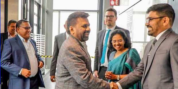 ஜேர்மனியை சென்றடைந்த அனுர