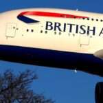 அவசரமாக மீள் தரையிறங்கிய பிரிட்டிஷ் எயார்வேஸ்