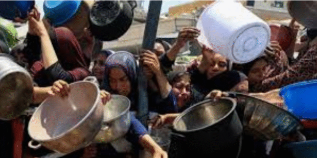 115பேர் காசாவில் பட்டினியால் பலி