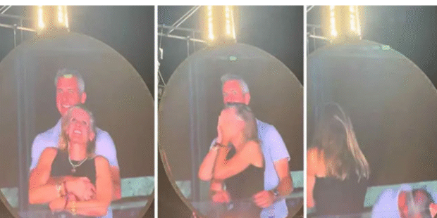 பெண்ணை கட்டிப்பிடித்தார் பறிபோன பதவி