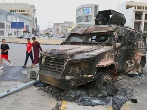 லிபிய மோதல்களில் 12பேர் பலி