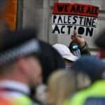 பாலஸ்தீனத்தை ஆதரித்ததற்காக 150பேர் கைது