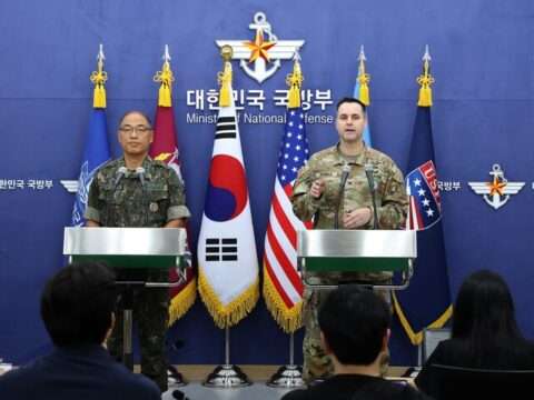 தென்கொரியா அமெரிக்க போர் பயிற்சி