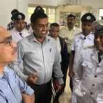 ரயில் நிலையத்திற்கு கண்காணிப்பு விஜயம்