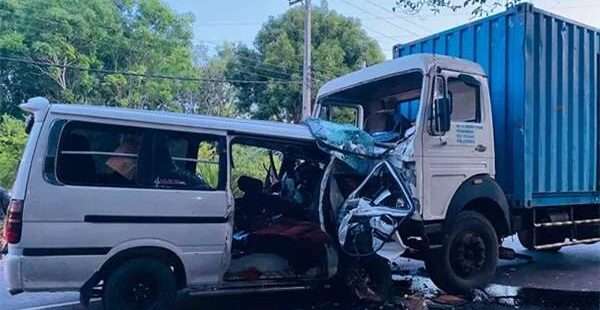 கோர விபத்து நால்வர் மரணம்