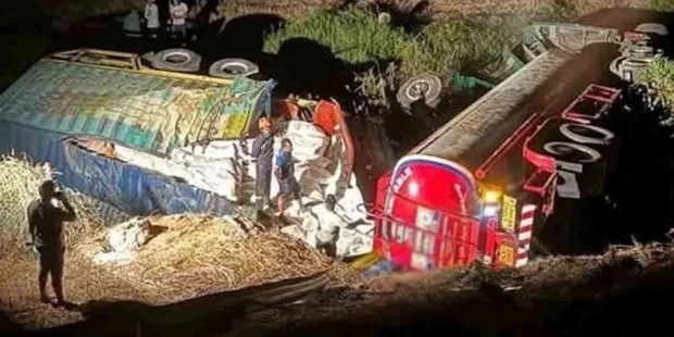 லொறி பவுசர் மோதல் இருவர்பலி