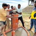 அணையா விளக்கு தூபி மீளக்கட்டப்பட்டது