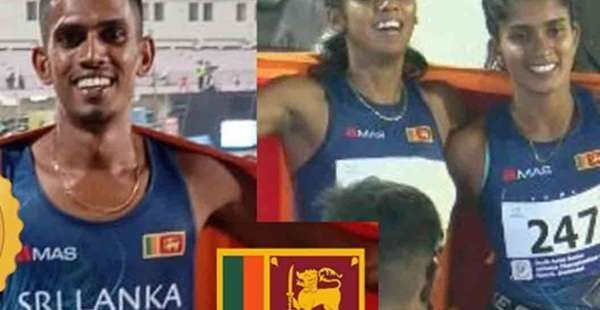 பதக்கங்களை குவித்த இலங்கை வீர வீராங்கனைகள்