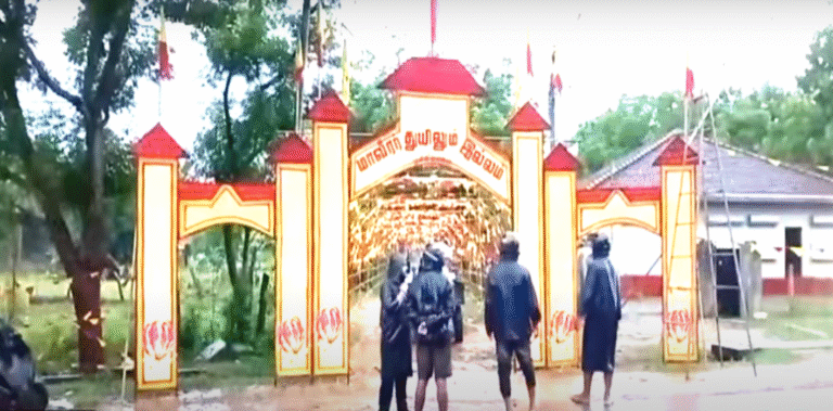 மழை என்றும் பாராது தயாராகும் முல்லைத்தீவில் முள்ளியவளை