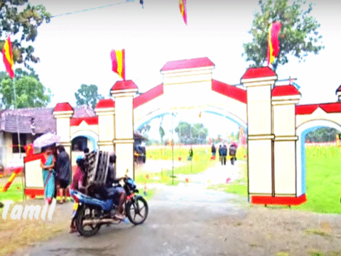 விசுவமடுவில் இராணுவம் இருக்கும் பகுதிக்கு முன்பு