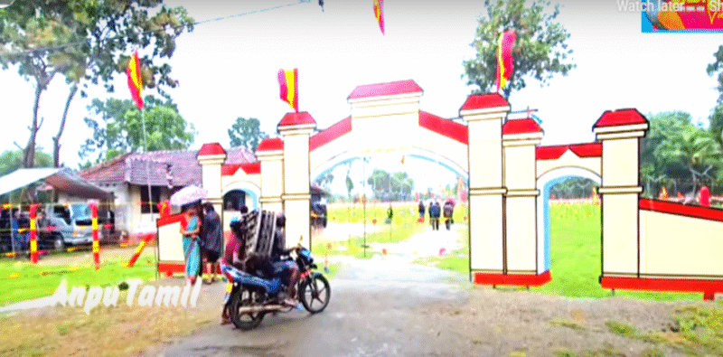 விசுவமடுவில் இராணுவம் இருக்கும் பகுதிக்கு முன்பு