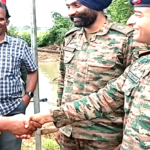 முல்லைத்தீவில் இந்திய ராணுவம் திருத்தப்படும் பாலம்