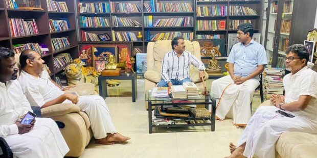 சீமான் சைக்கிள் கட்சி நேரடி சந்திப்பு