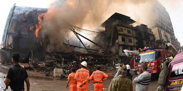 தீ விபத்தில் ஆறு பேர் பலி 20பேர் காயம்