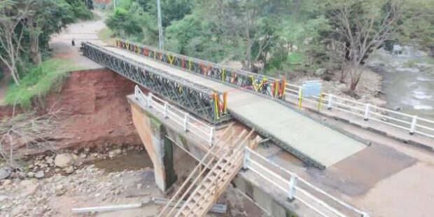 இந்தியாவின் உதவியுடன் தொடங்கப்பட்ட பாலம் திறக்கப்பட்டது