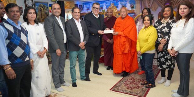 சூறாவளி டிட்வா நிவாரணத்திற்காக 5.2 மில்லியன் நன்கொடை