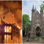 புத்தாண்டு தீ விபத்தில் ஆம்ஸ்டர்டாம் தேவாலயம் அழிந்தது