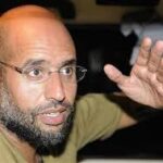 லிபியா கடாபி மகன் சுட்டு கொலை