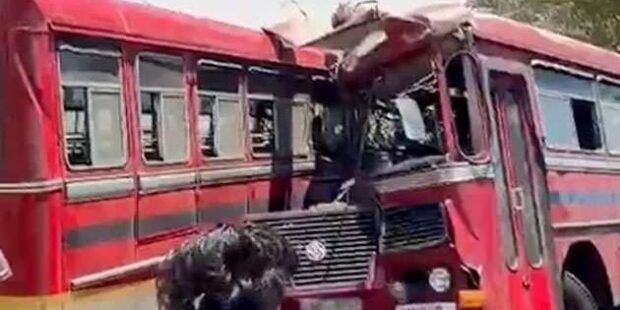 வீரவிலவில் நடந்த துயரமான பேருந்து மோதல்