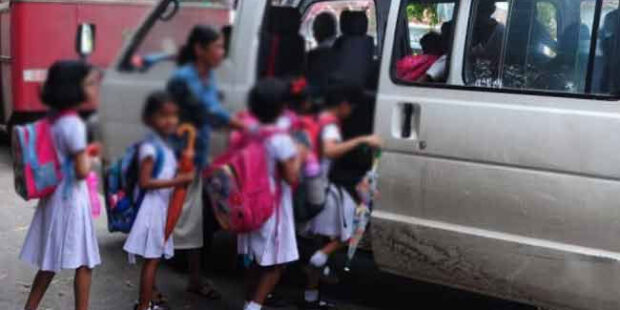 பள்ளி வேன் கட்டணம் இன்று முதல் 5% உயர்த்தப்பட்டுள்ளது