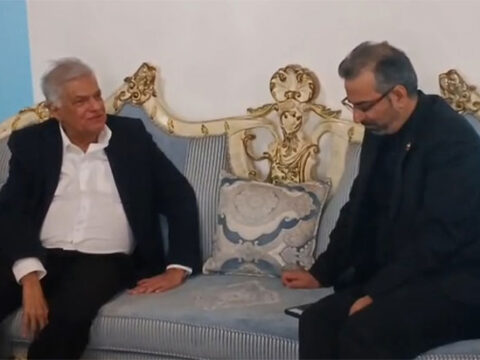 ஈரானின் உச்ச தலைவரின் மறைவுக்கு முன்னாள் ஜனாதிபதி ரணில் இரங்கல்