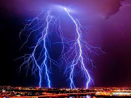 நான்கு மாவட்டங்களில் கடுமையான மின்னல் எச்சரிக்கை